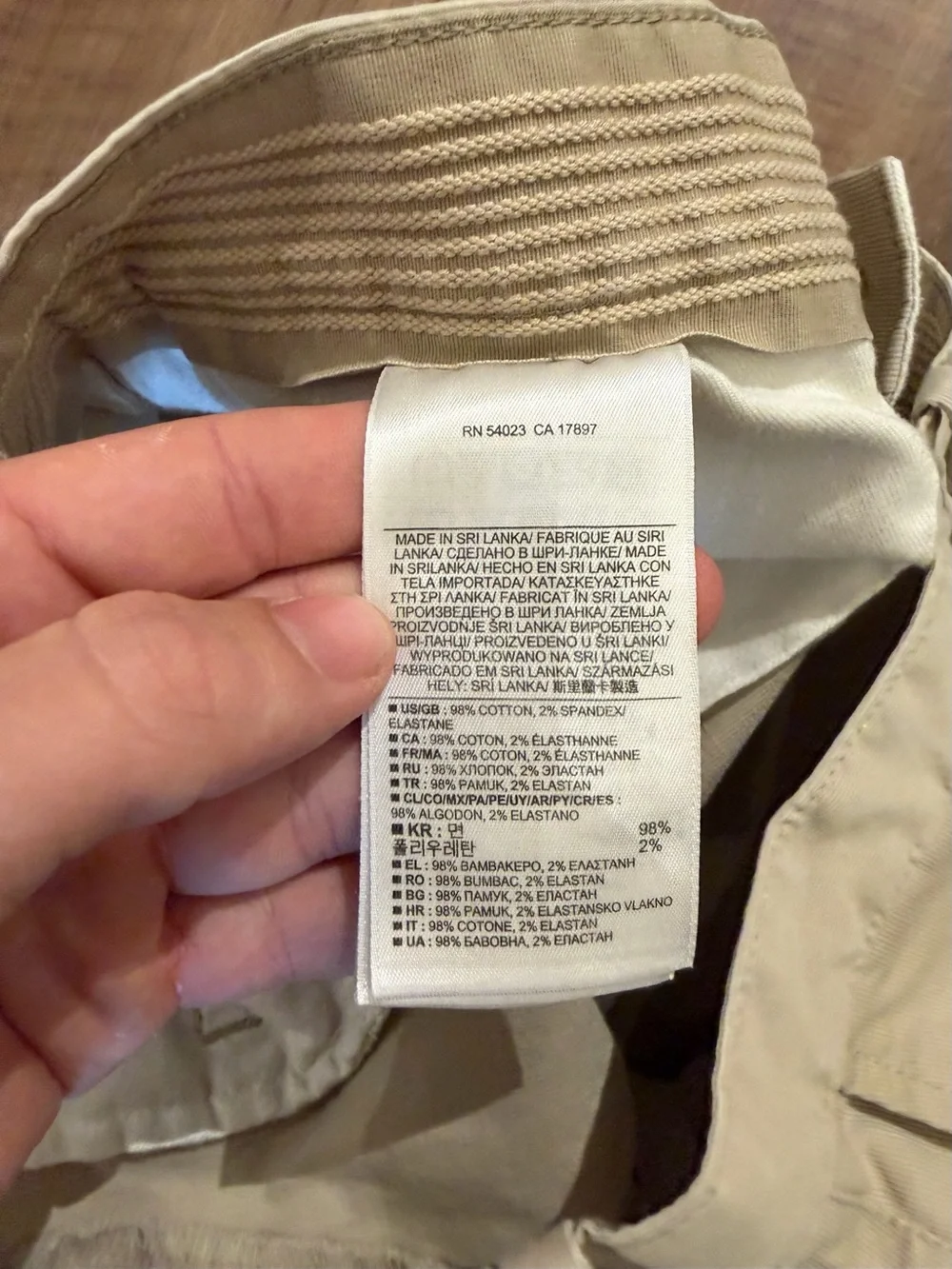 Banana Republic Aiden Pant Chinos 32x30 Khaki Color